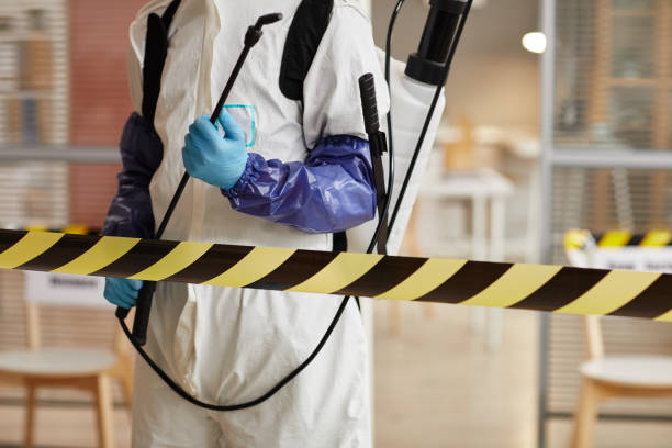 Professional Blood Cleanup technician working in Alto, GA